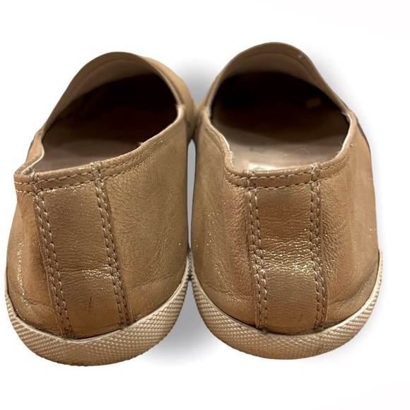 SOFT Gold Leather Shoes Size 38 - Picture 6 of 6